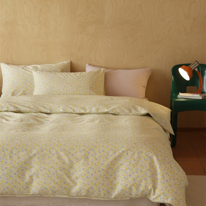 Blooming Yellow Bedding Set Collection