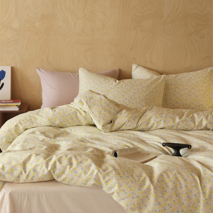 Blooming Yellow Bedding Set Collection