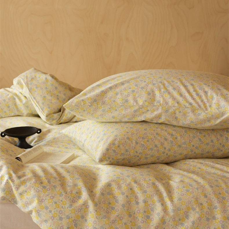 Blooming Yellow Bedding Set Collection
