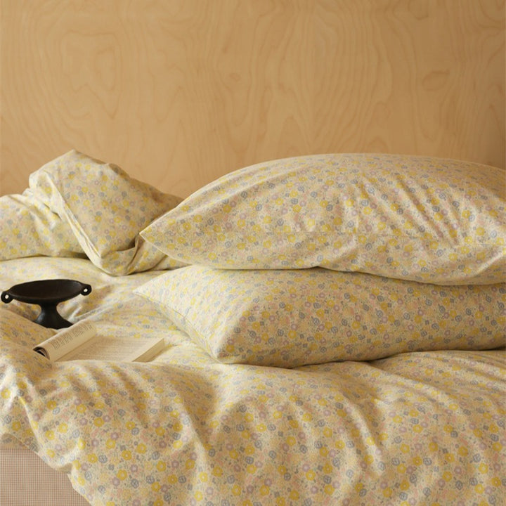 Blooming Yellow Bedding Set Collection