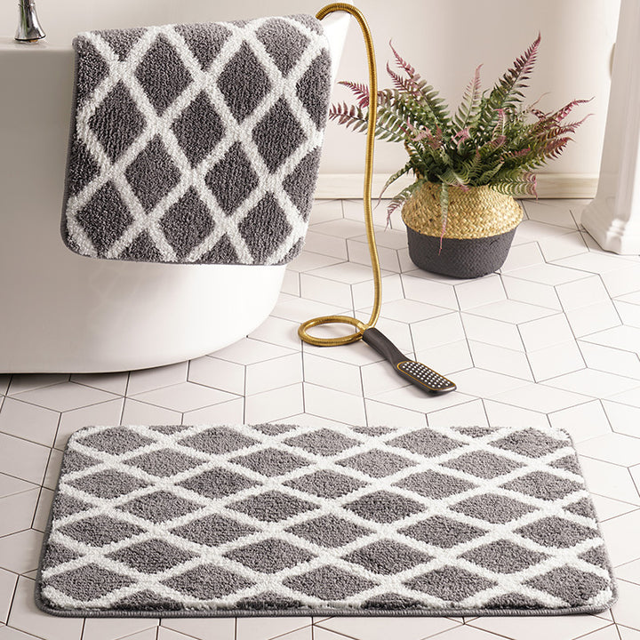 Diamond Bath Mat Collection
