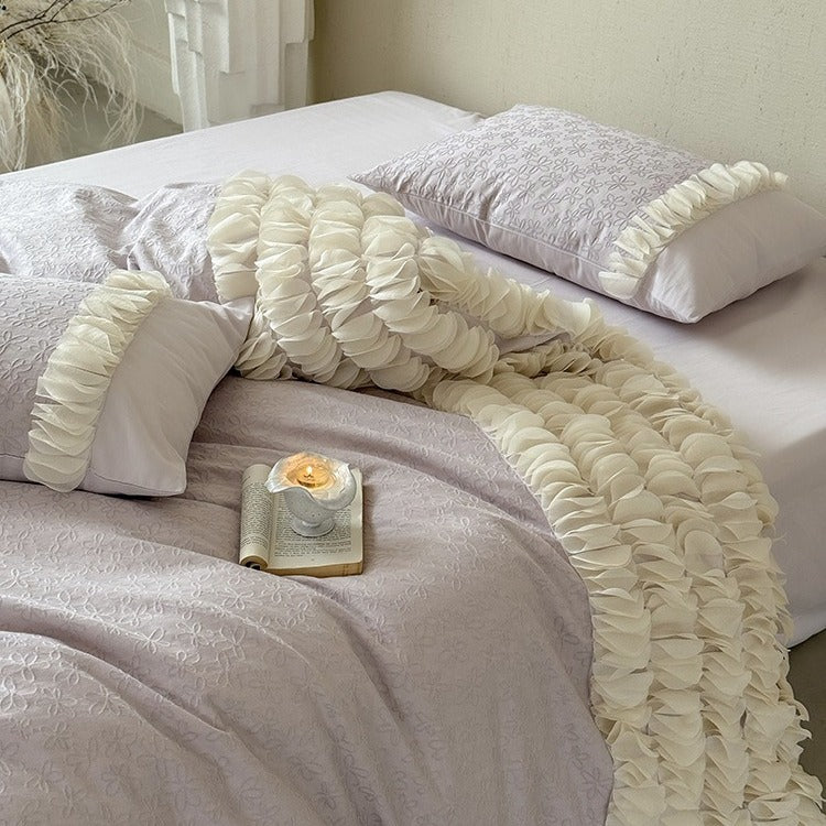 Petal Ruffle Bedding Set