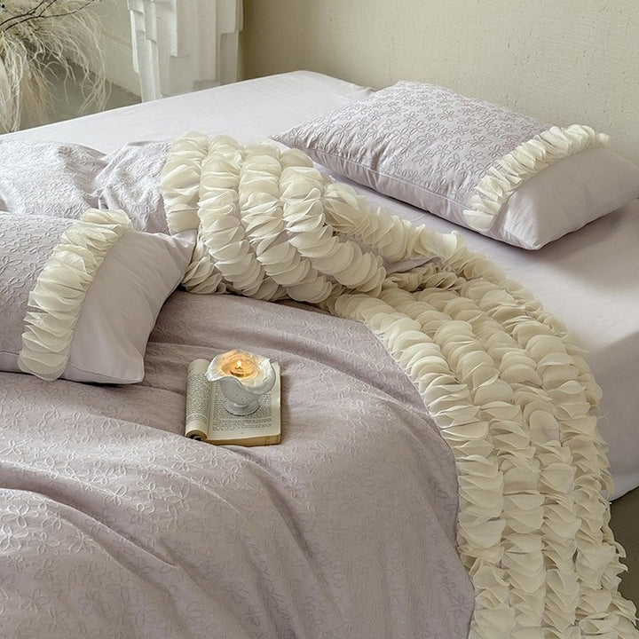 Petal Ruffle Bedding Set