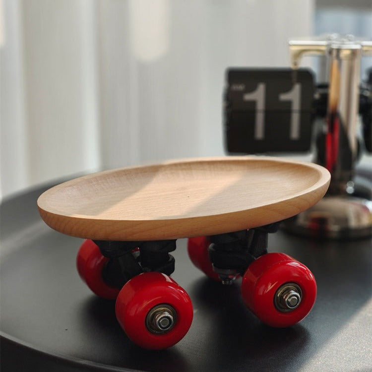 Rolling Oval Skate Tray