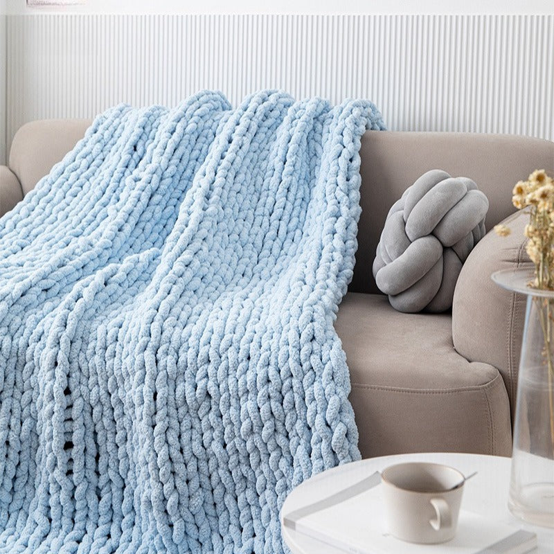 Rope Stitch Throw