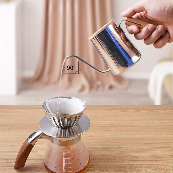 Wood Handle Mini Drip Kettle