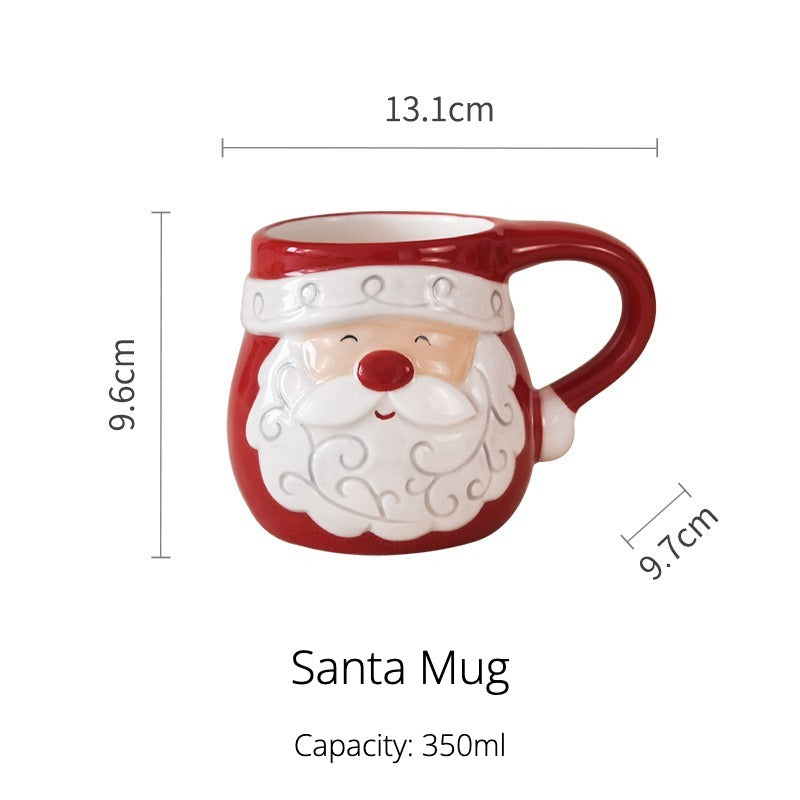 Santa & Reindeer Mug