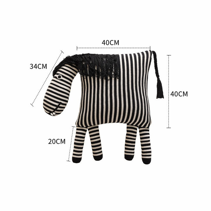 Zebra Cuddle Cushion