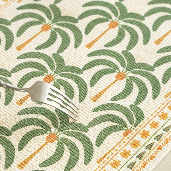 Palm Tree Table Runner