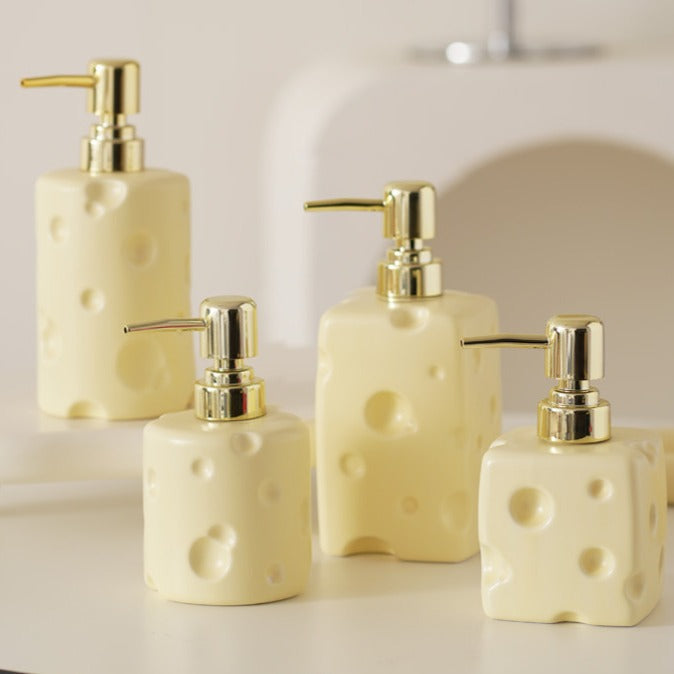Swiss Cheese Soap Dispenser Collection