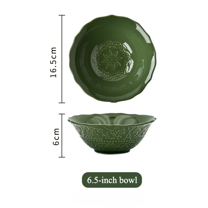 Green Garden Dinnerware