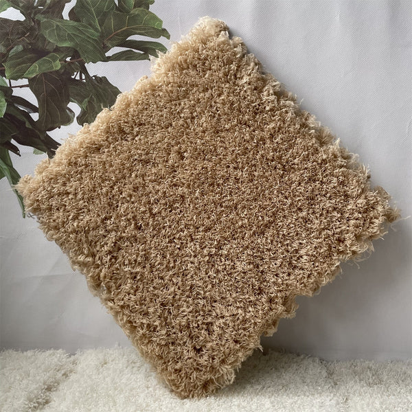 Fluffy Puzzle Tile Set - Teddy Cream
