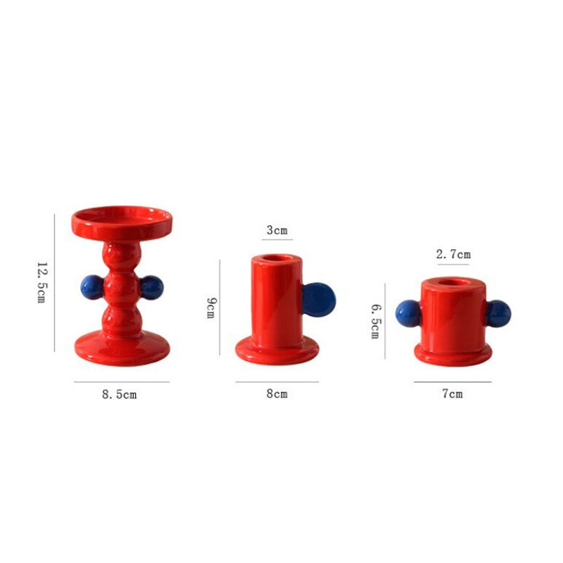 Bold Colour Candle Holder Collection
