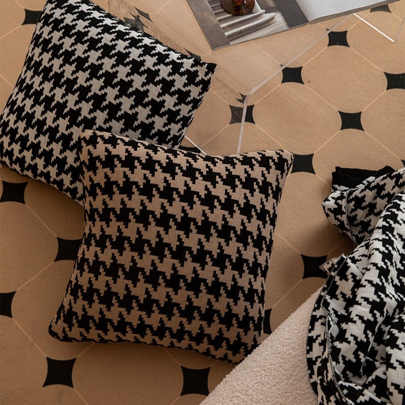 Classic Houndstooth Cushion