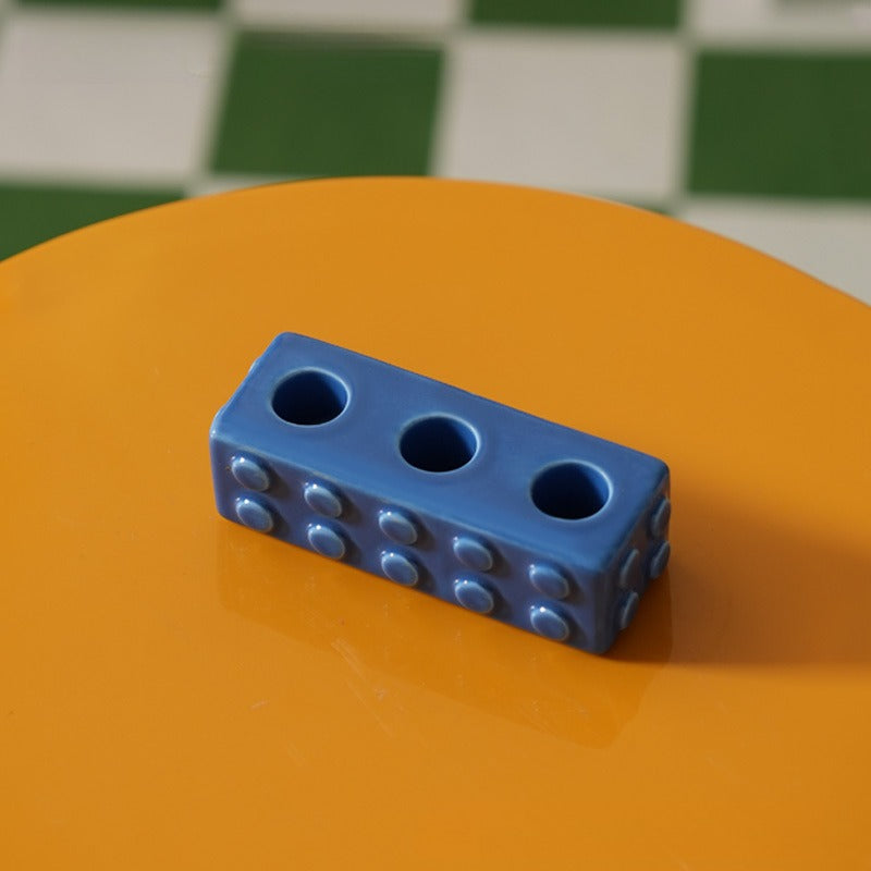 Colourful Block Toothbrush Holder Bath