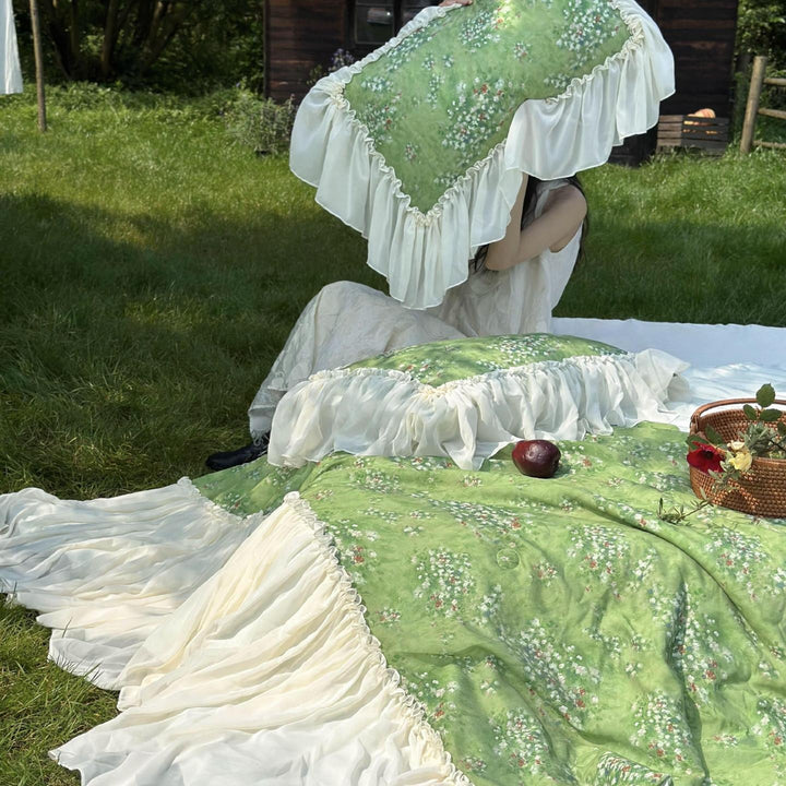 Green Monet Vibe Bedding Set