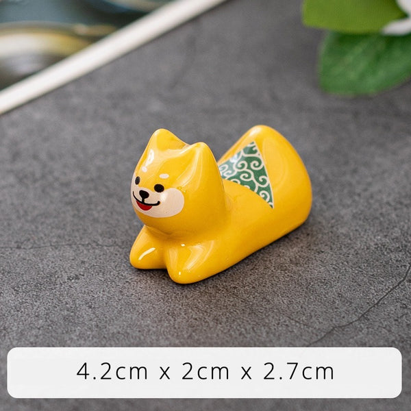 Shiba Chopstick Holder Set