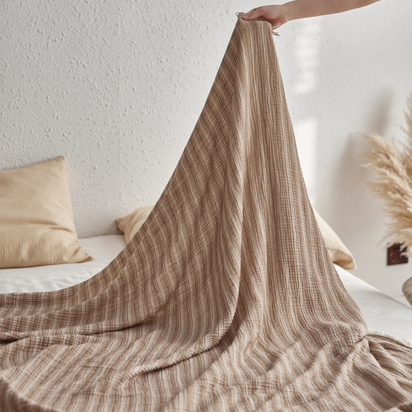 Woven Stripe Throw Blanket