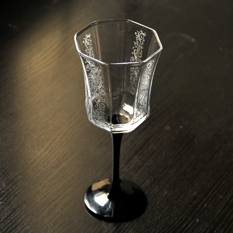 Lisbon Midnight Wine Glass Set