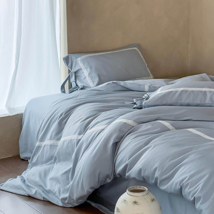Slow Living Tie Bedding Set