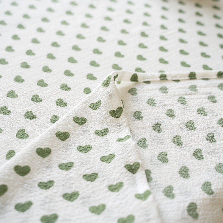 Heart Polka Dots Table Cloth