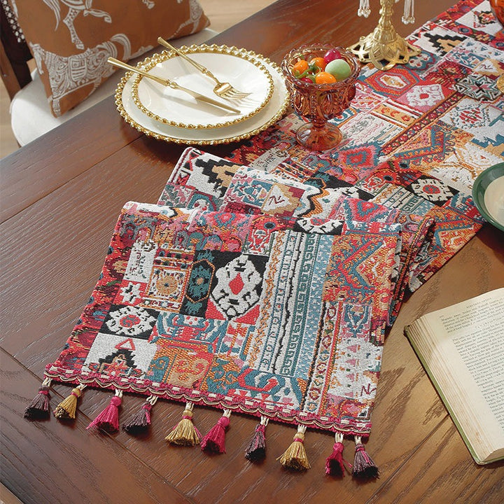 Boho Patchwork Table Runner