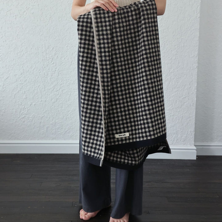Minimalist Checkered Towel