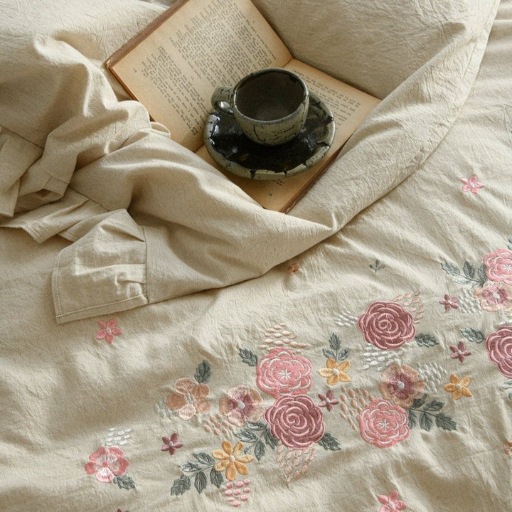 Prairie Rose Ruffle Bedding Set