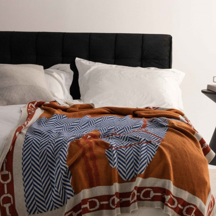 Steed Silhouette Throw