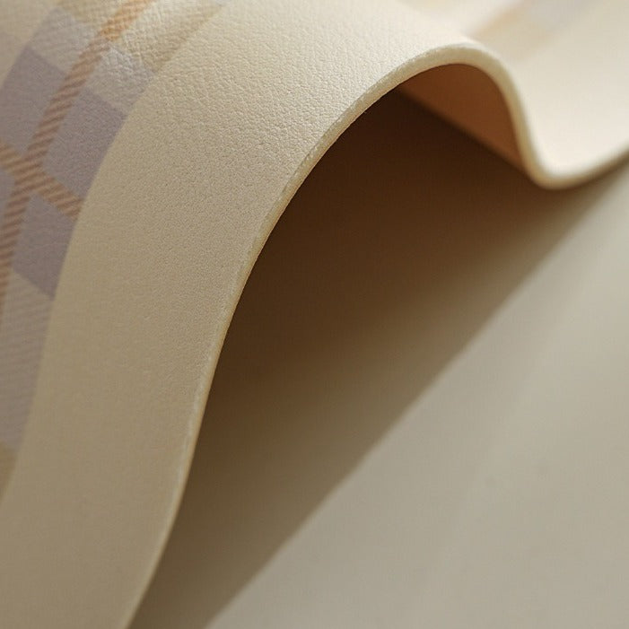 Sunny Gingham Check Bath Mat