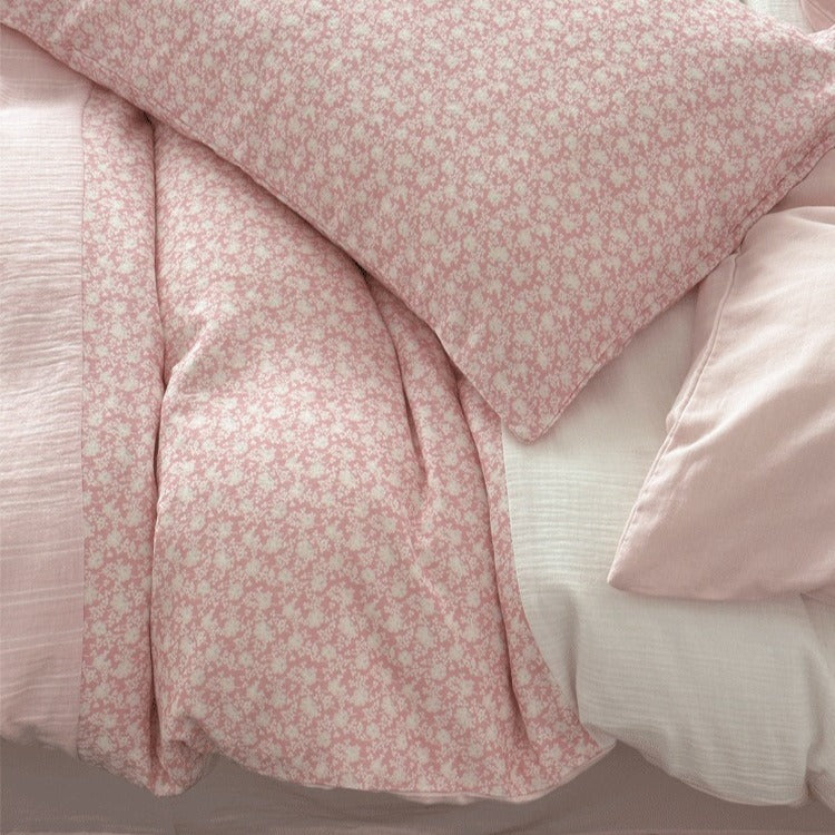 Stripe Bloom Bedding Set