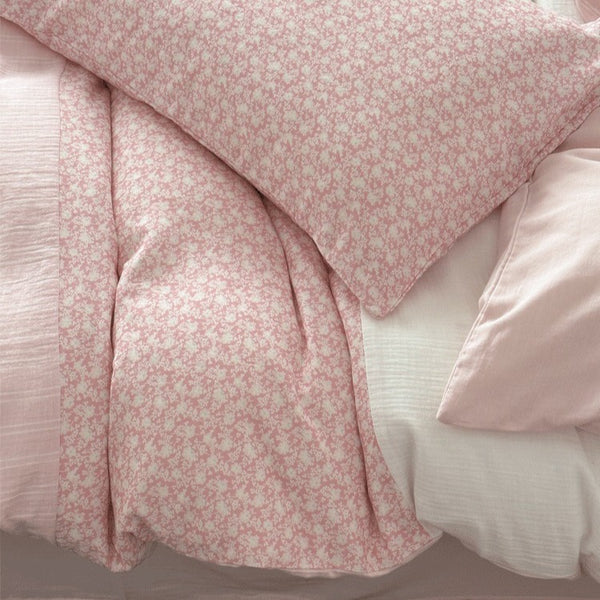 Stripe Bloom Bedding Set