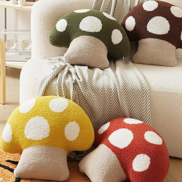 Dotty Mushroom Cushion