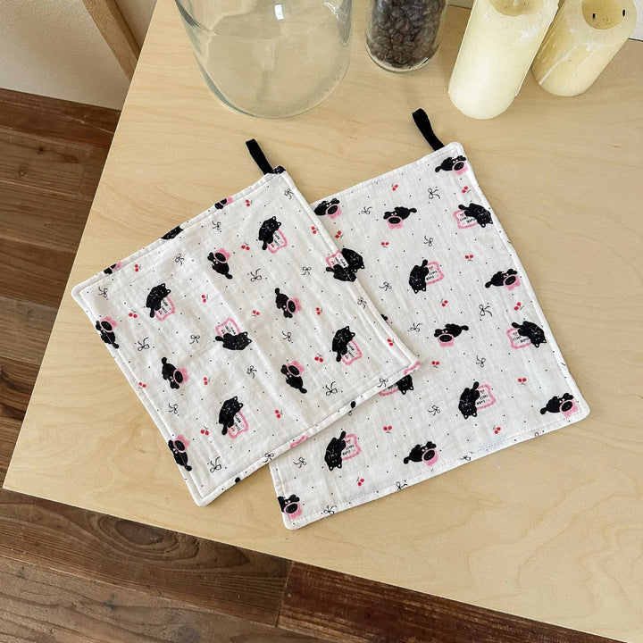 Critter Friends Burp Cloth Set