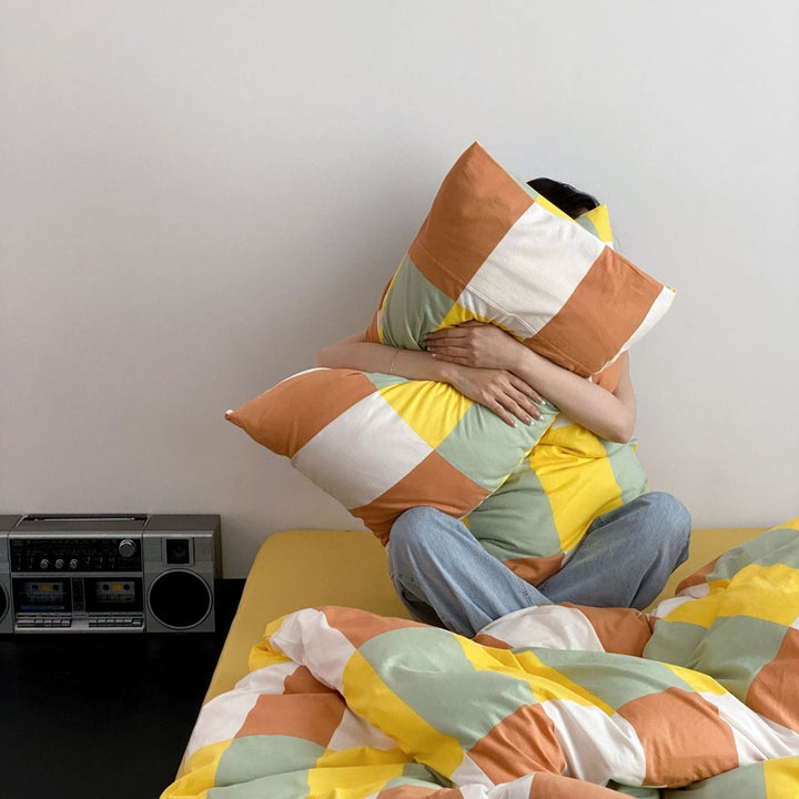 Funky Checkered Bedding Set Collection