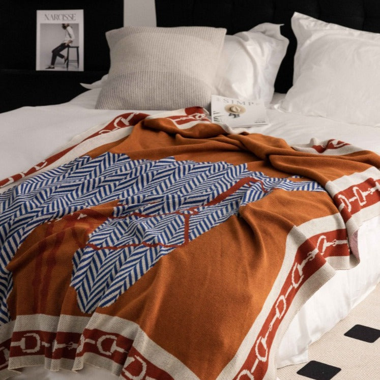 Steed Silhouette Throw