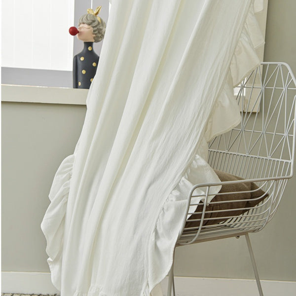 Have a Nice Day Ruffled Curtain
