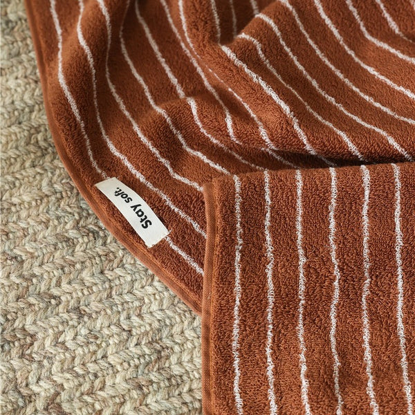 Sunny Hearth Stripe Towel