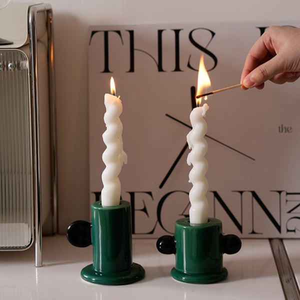 Bold Colour Candle Holder