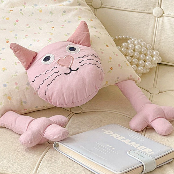 Long-Leg Cat Pillow