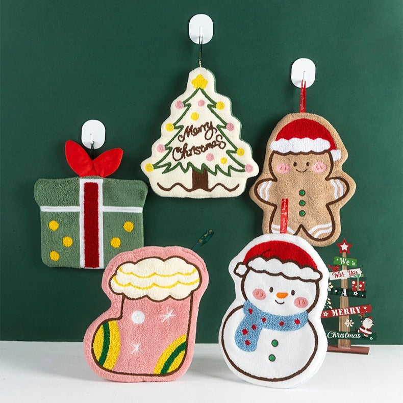 Christmas Hanging Hand Towel Set