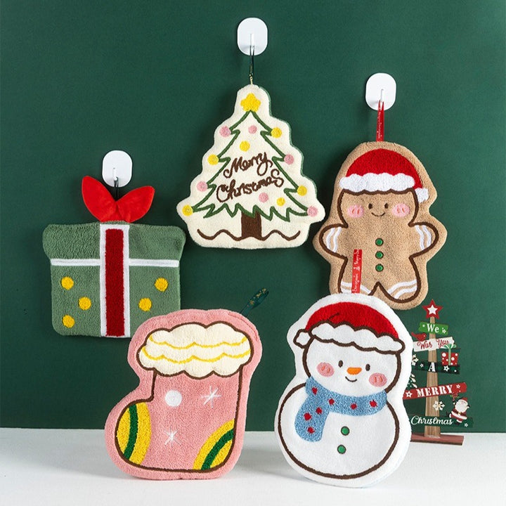 Christmas Hanging Hand Towel Set