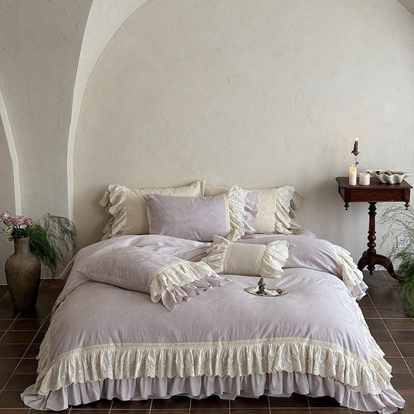 French Garden Frill Bedding Set