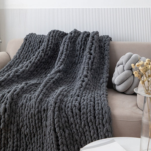 Rope Stitch Throw