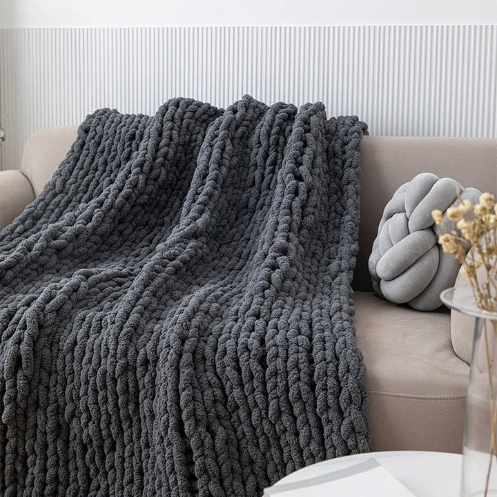 Rope Stitch Throw