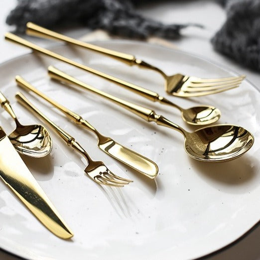 Radiant Gold Cutlery