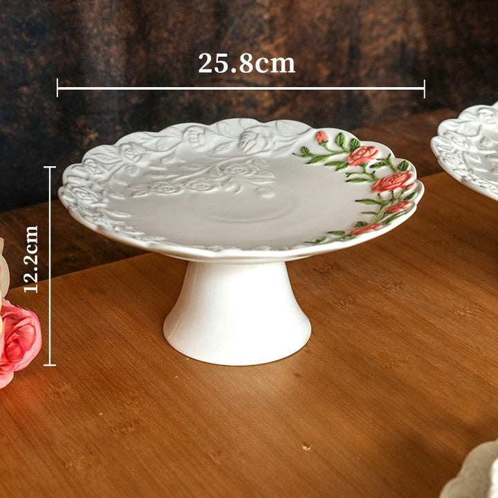 Floral Dream Rose Cake Stand