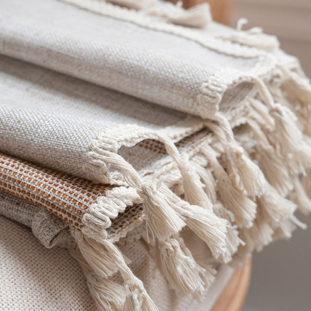 Farmhouse Tassel Curtain