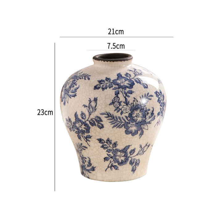 Blue Countryside Ceramic Vase Collection