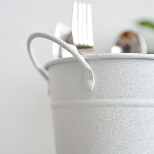 Minimalist Cutlery Storage Bucket